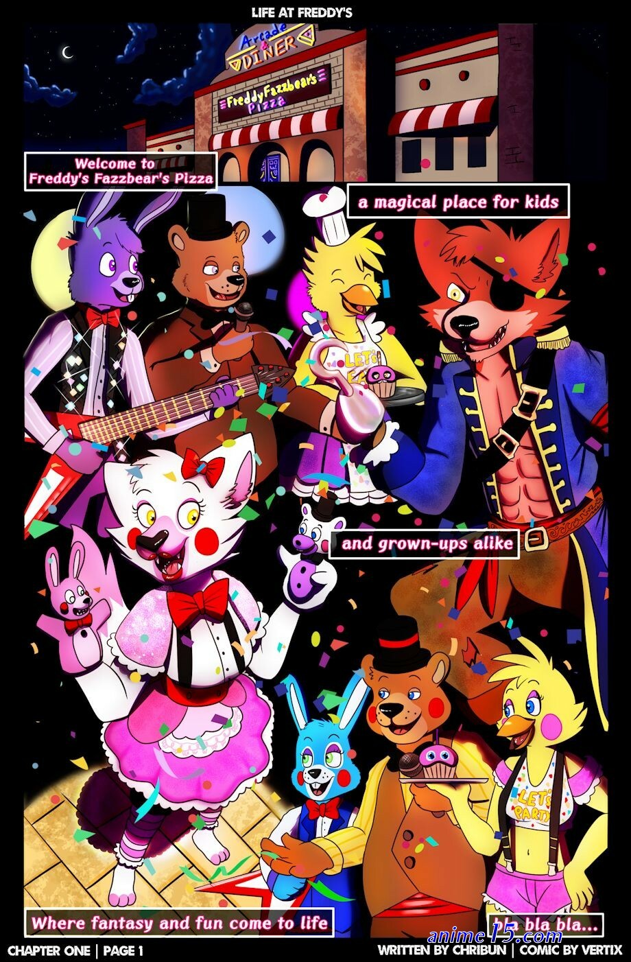 five nights at freddy s baby porn comics