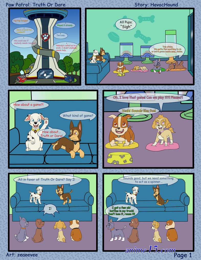 sex paw patrol comics