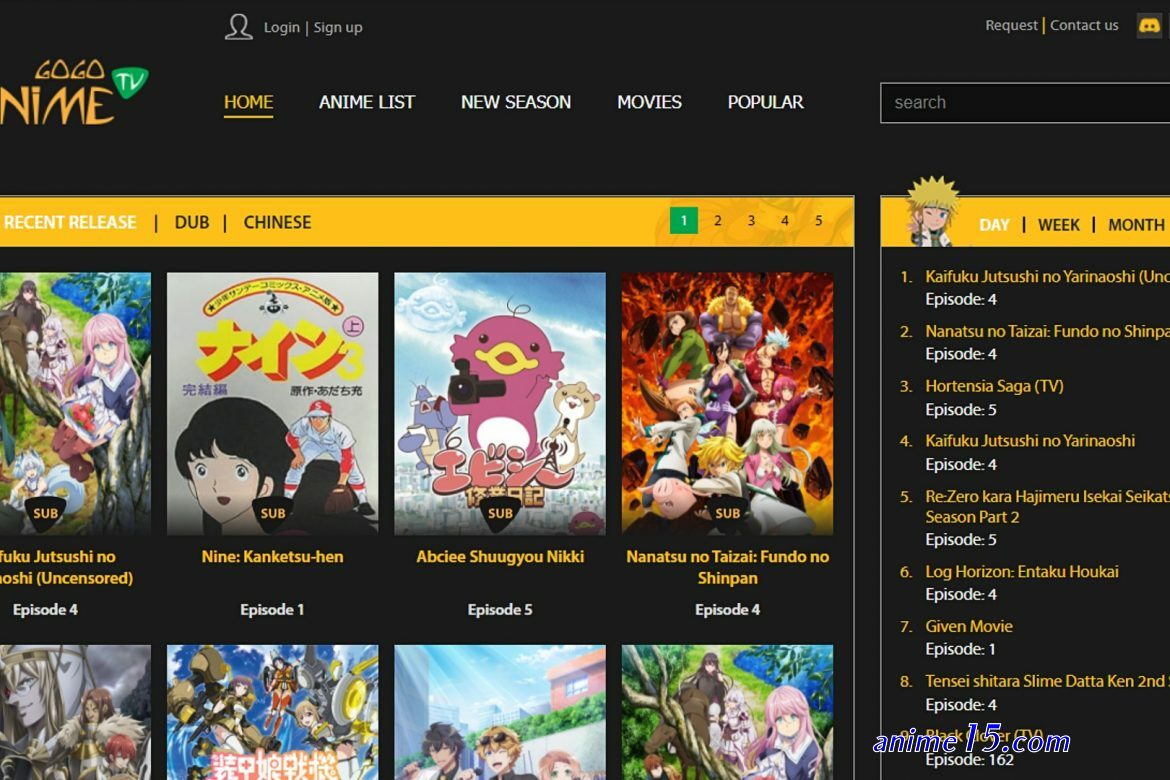 gogoanime re zero