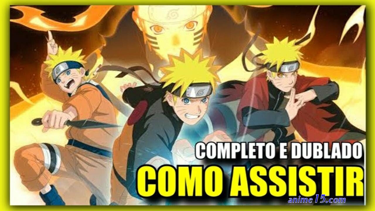 baixar animes completo dublado do naruto
