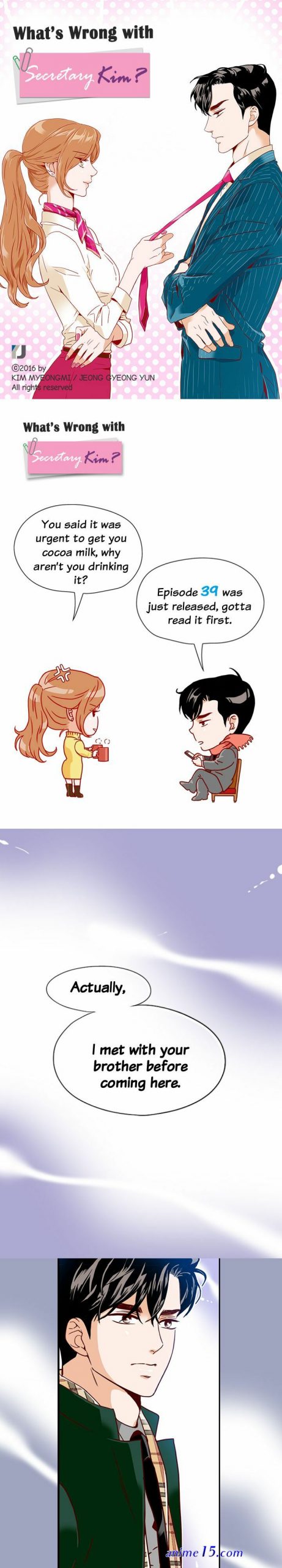 whats wrong secretary kim cap 14
