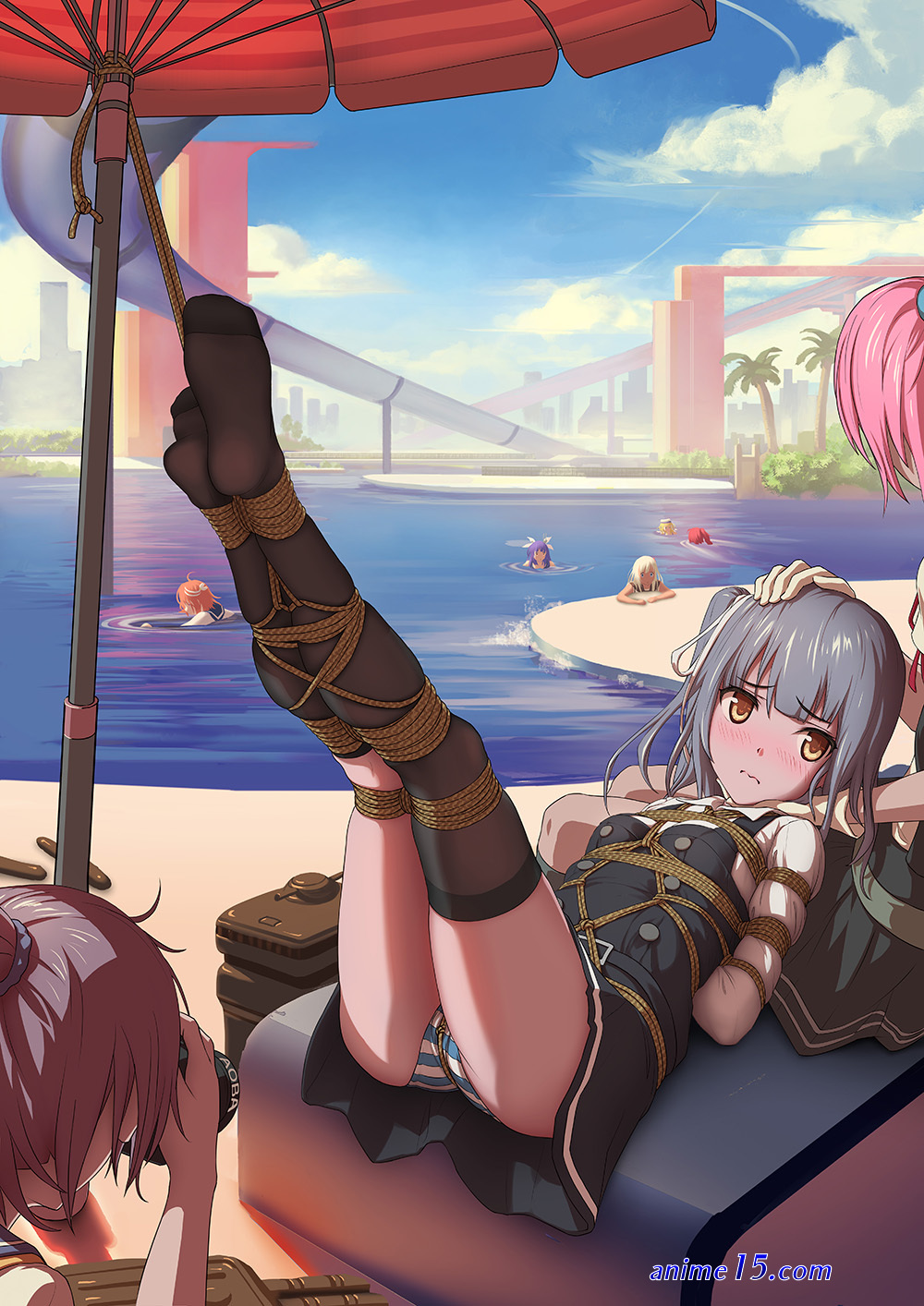 anime young bondage