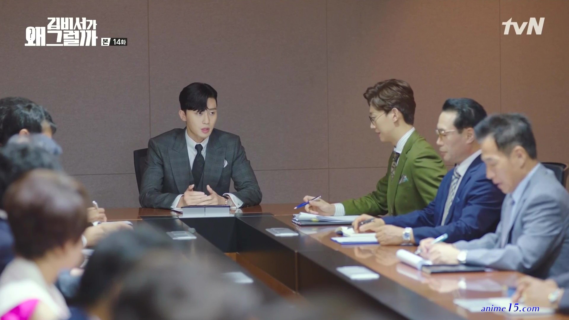 whats wrong secretary kim cap 14