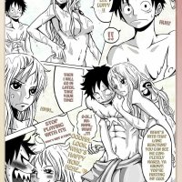 nami x luffy nude sex comics