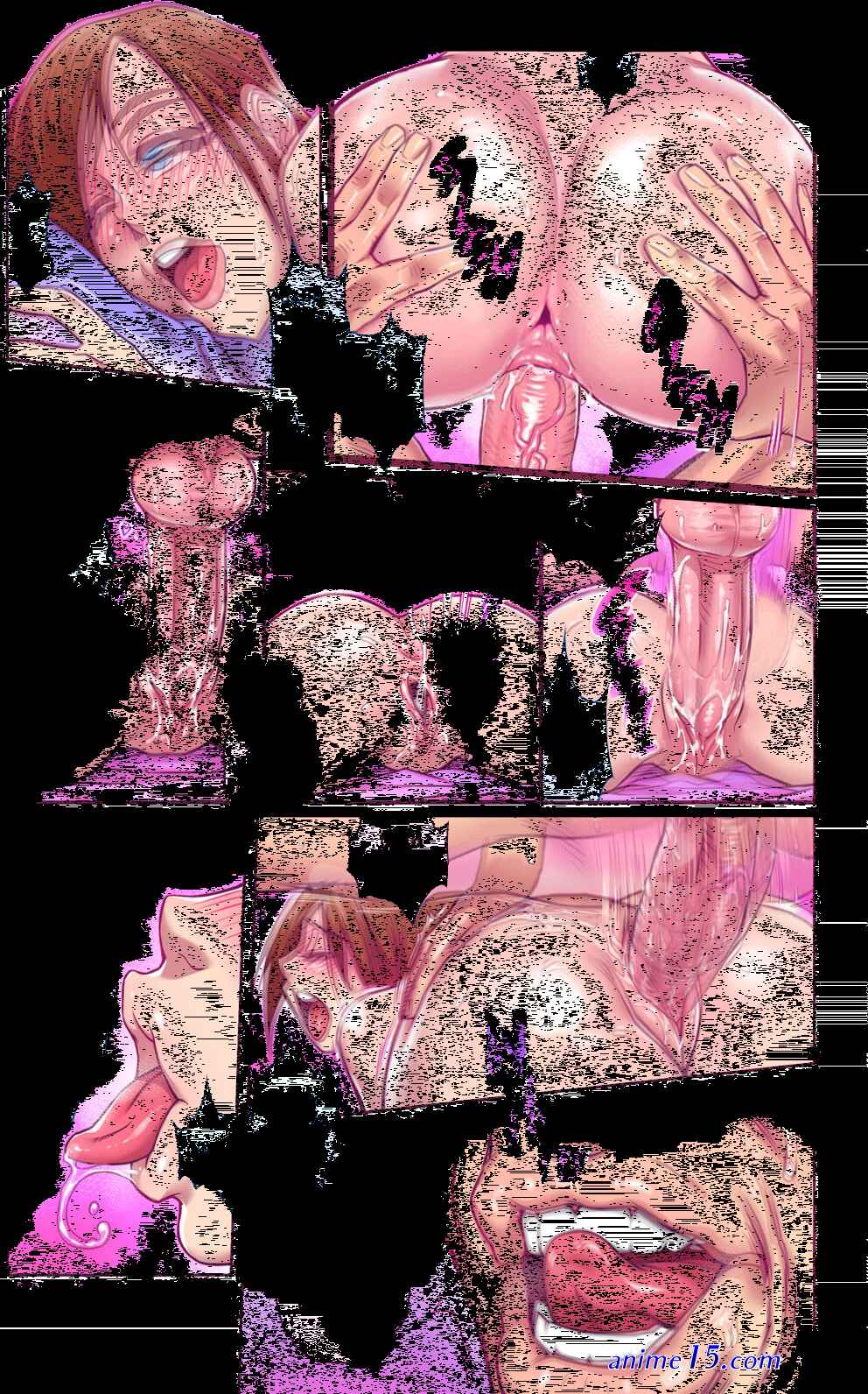 pussy eating anime comic