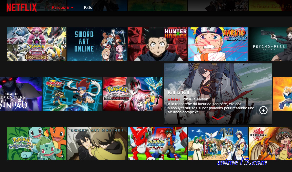 animes à regarder