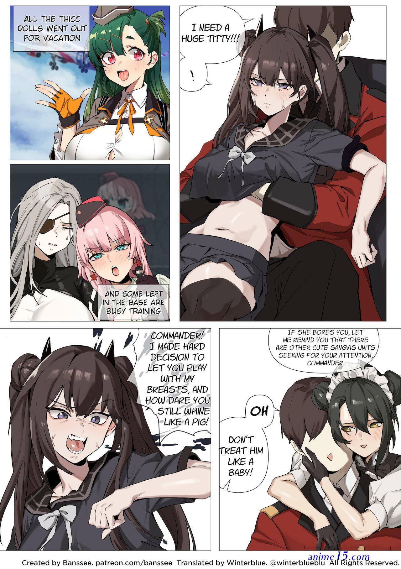 pussy eating anime comic