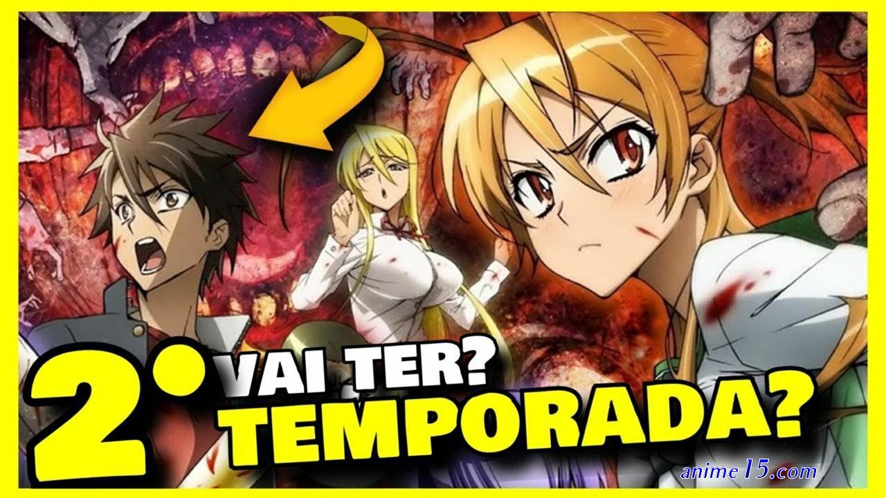 highschool of the dead dublado