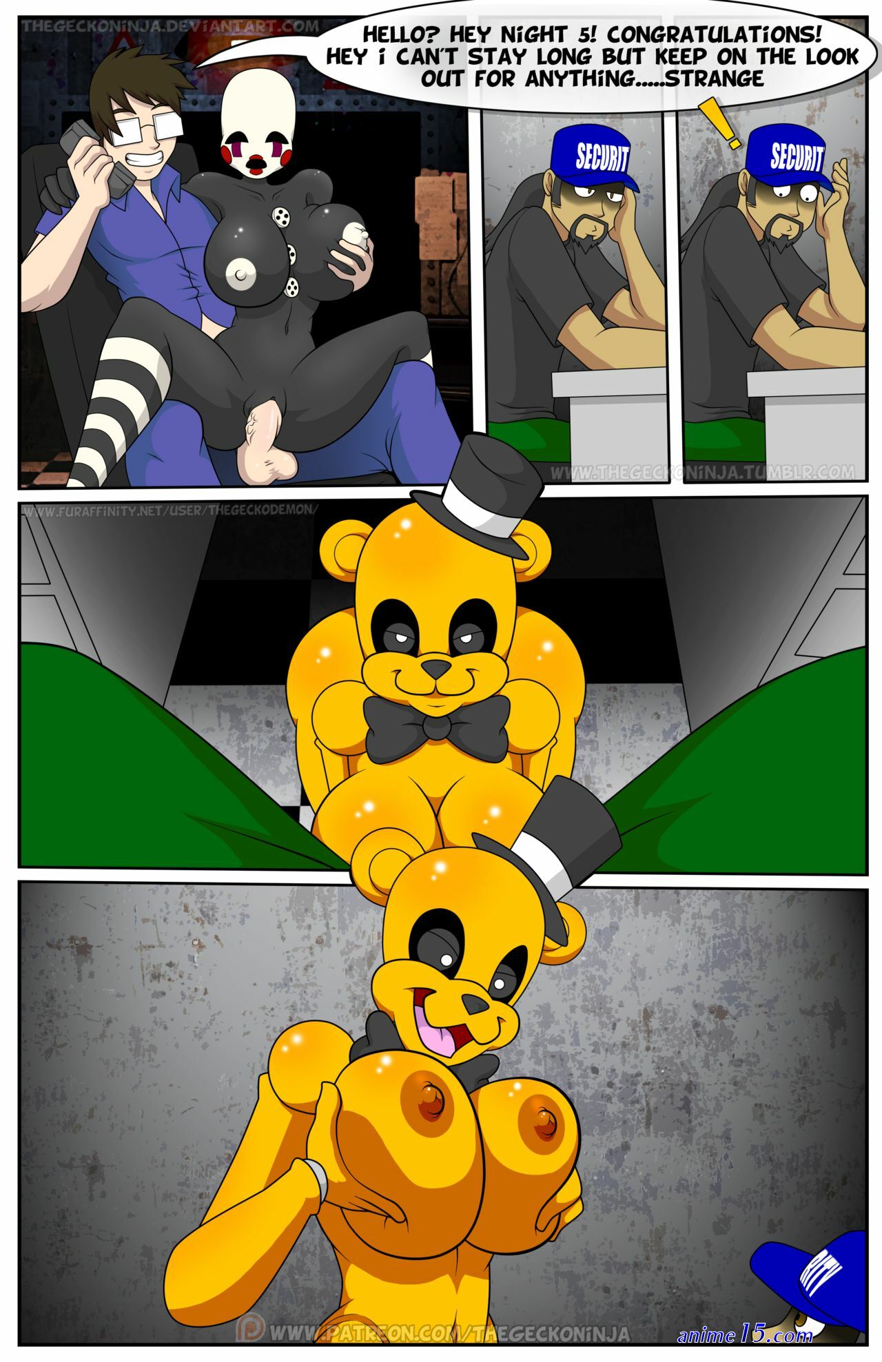 five nights at freddy s baby porn comics