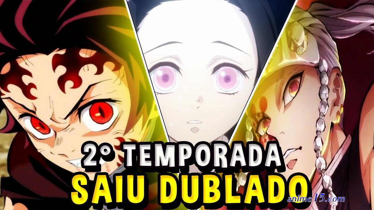 demon slayer 2 temporada dublado