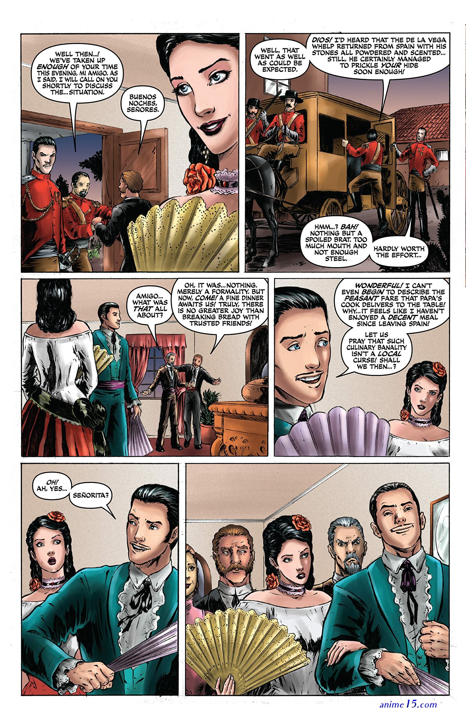 el dios del app comics