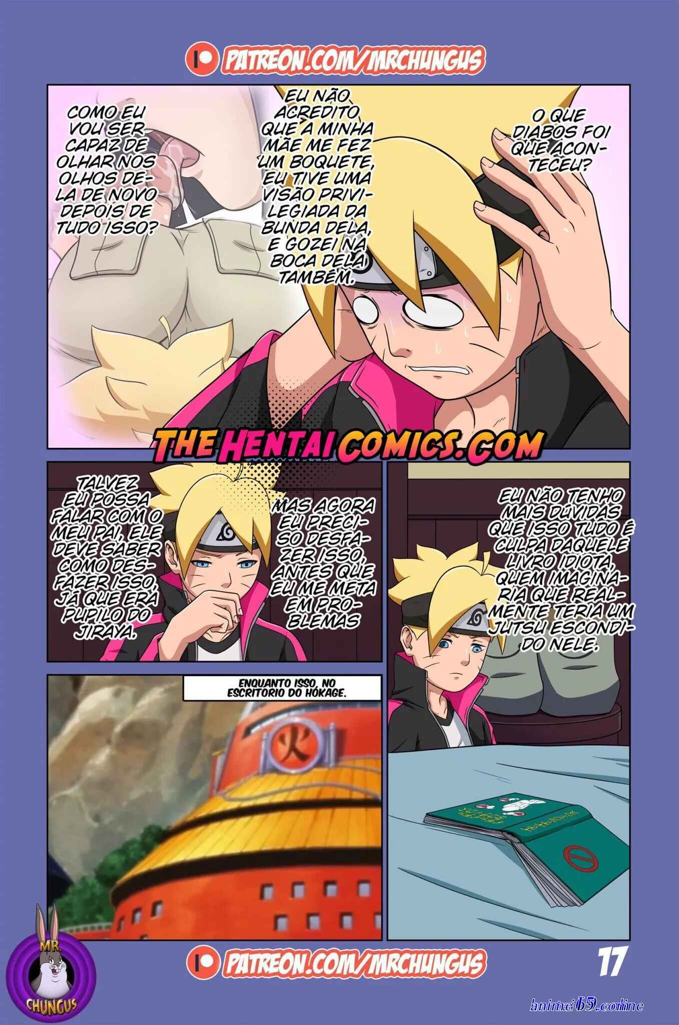 comics en español de himawari uzumaki desnuda