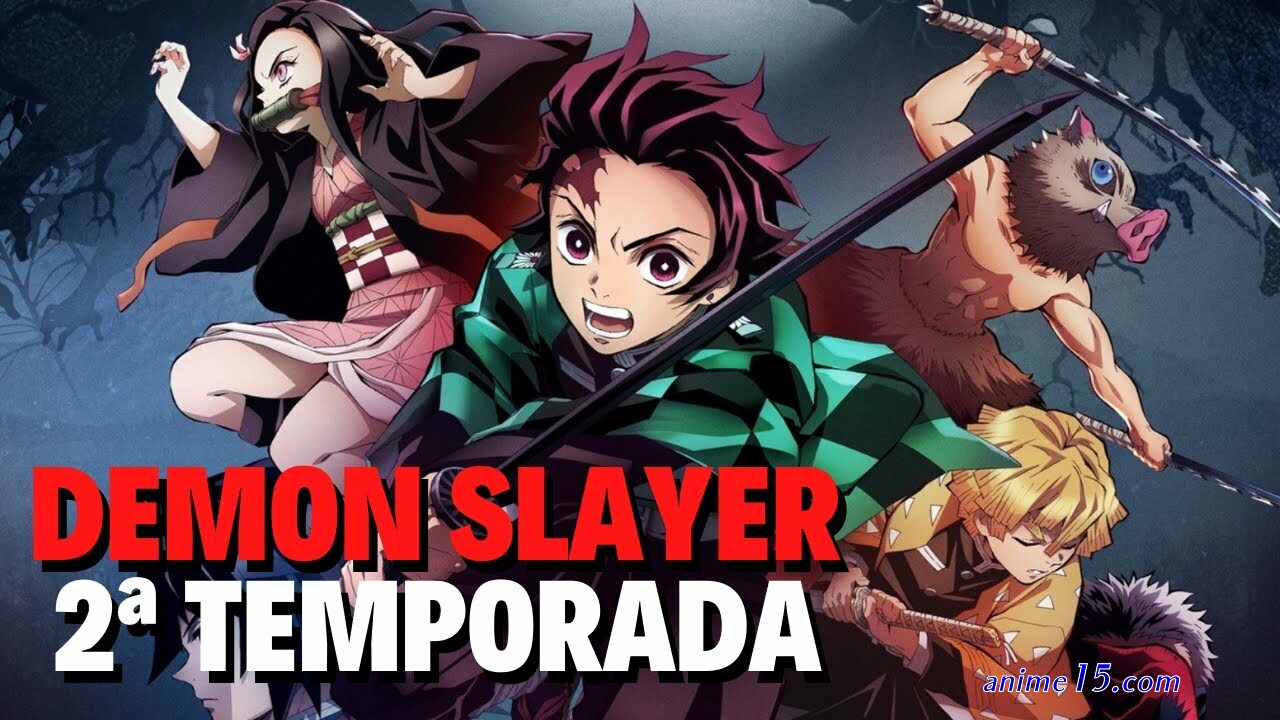 demon slayer 2 temporada dublado