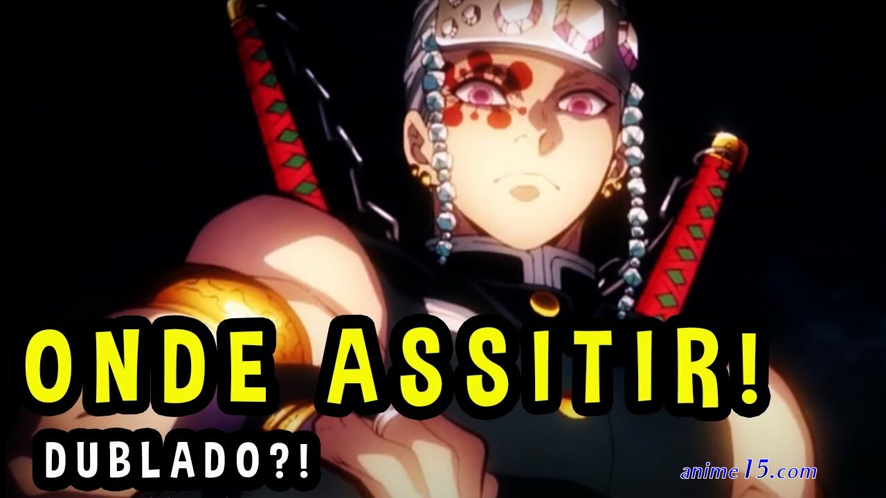 demon slayer 2 temporada dublado
