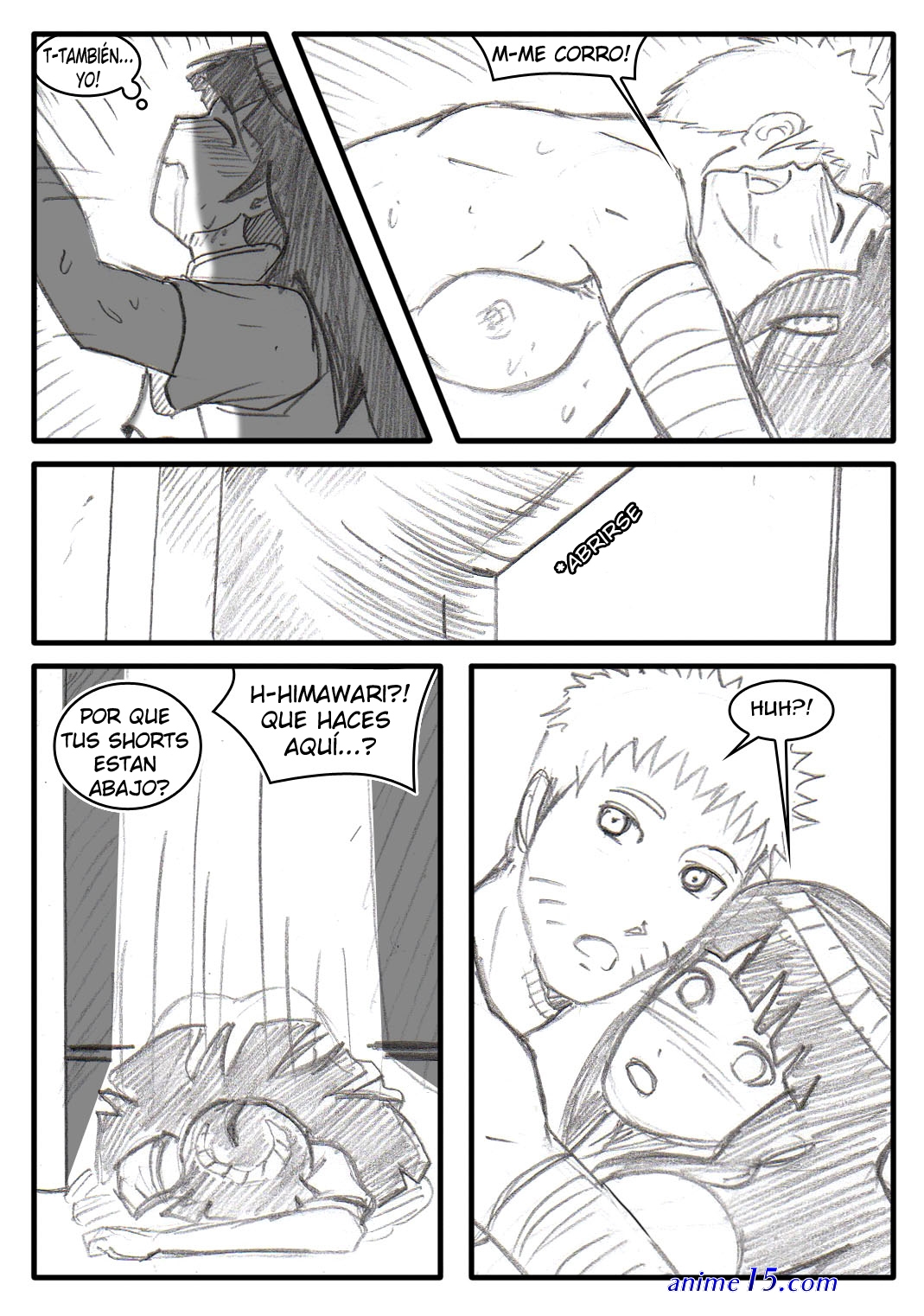 comics en español de himawari uzumaki desnuda
