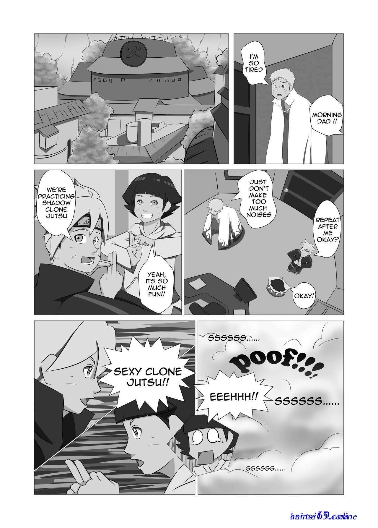 comics en español de himawari uzumaki desnuda