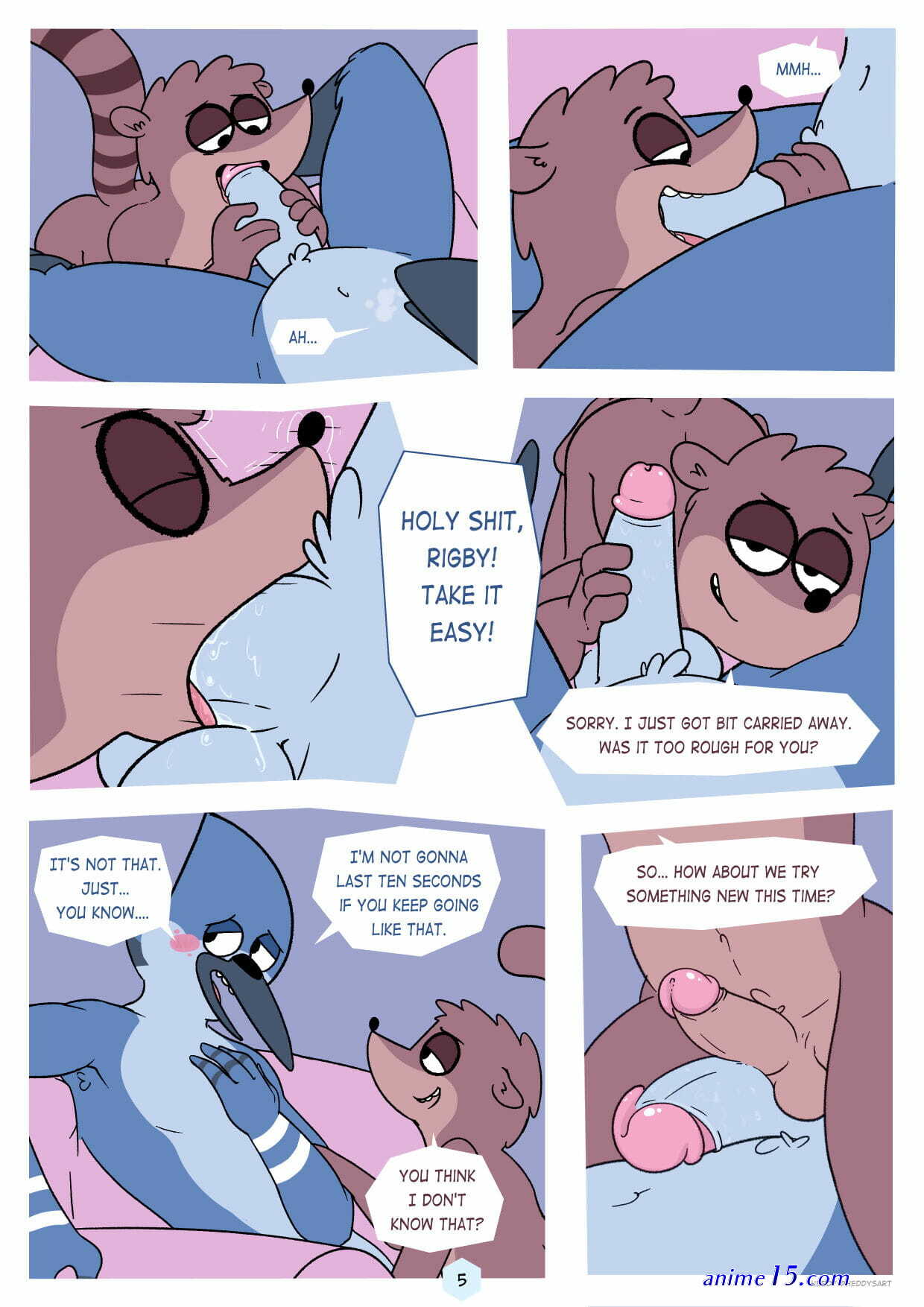 regular show porn comics