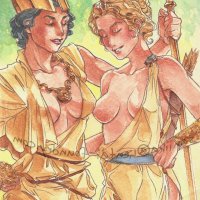 athena nude comics