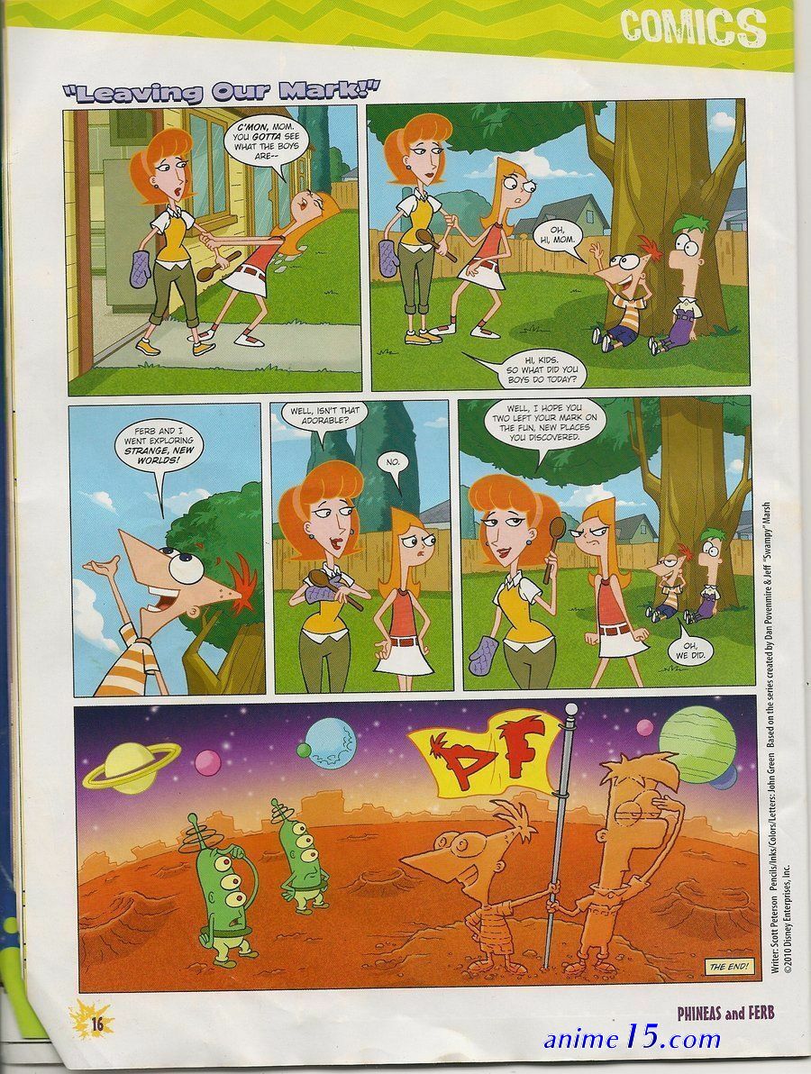 phineas and ferb porn comics