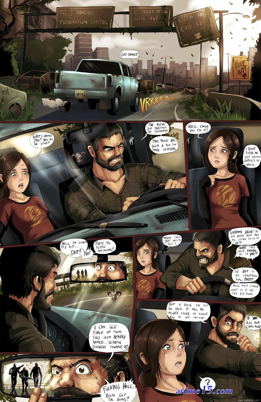 the last of fast porn comics