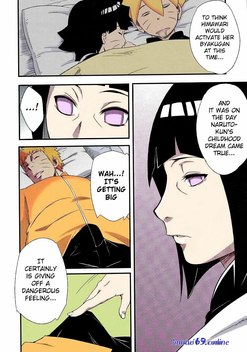 comics en español de himawari uzumaki desnuda
