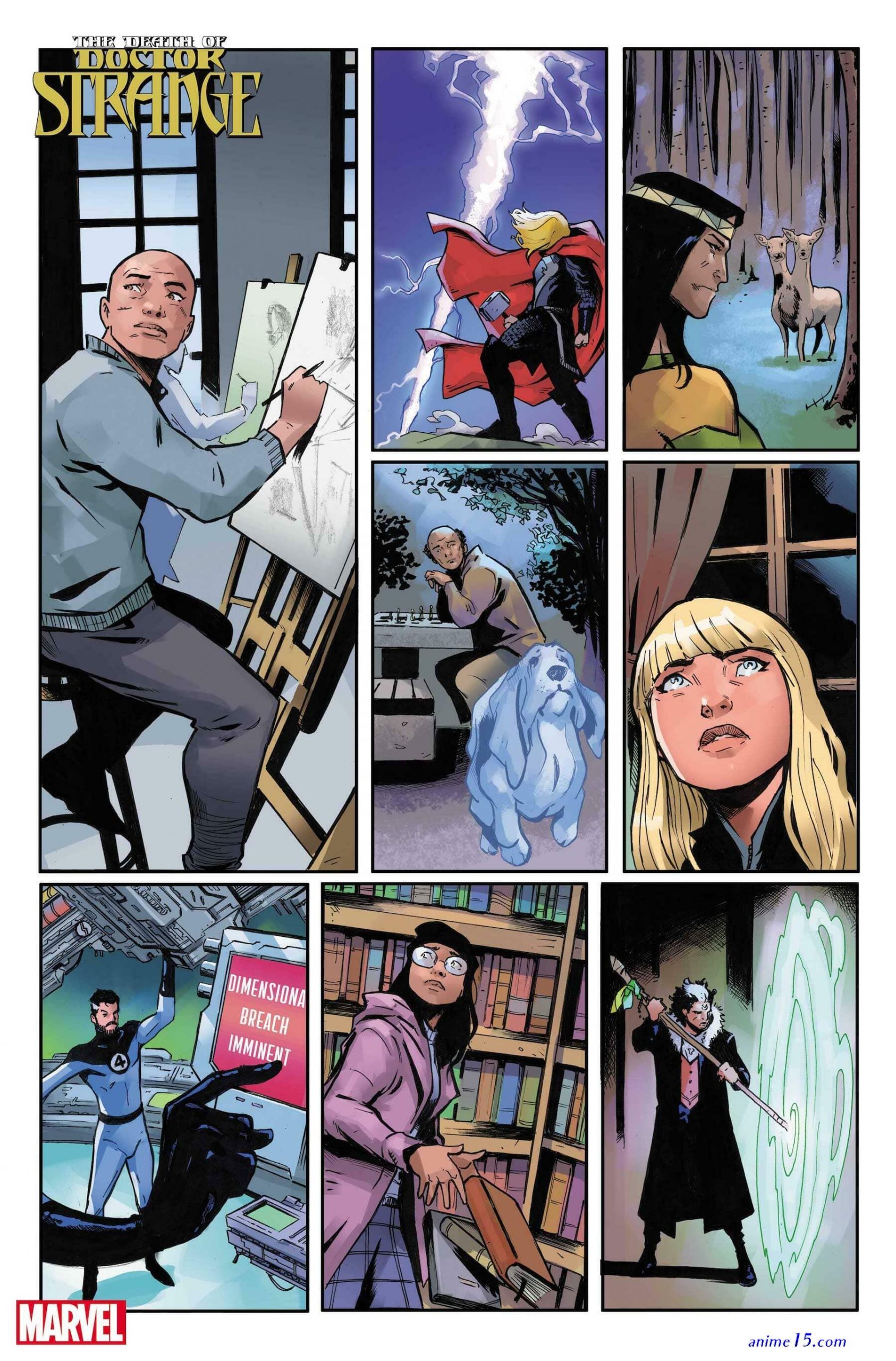 cómics el dios del app