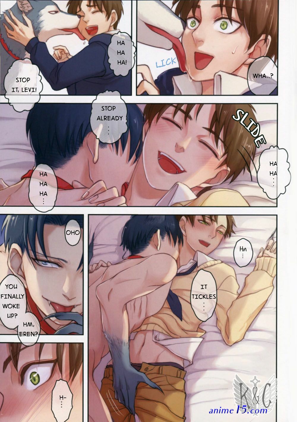 xxx eren x levi en comics de gey