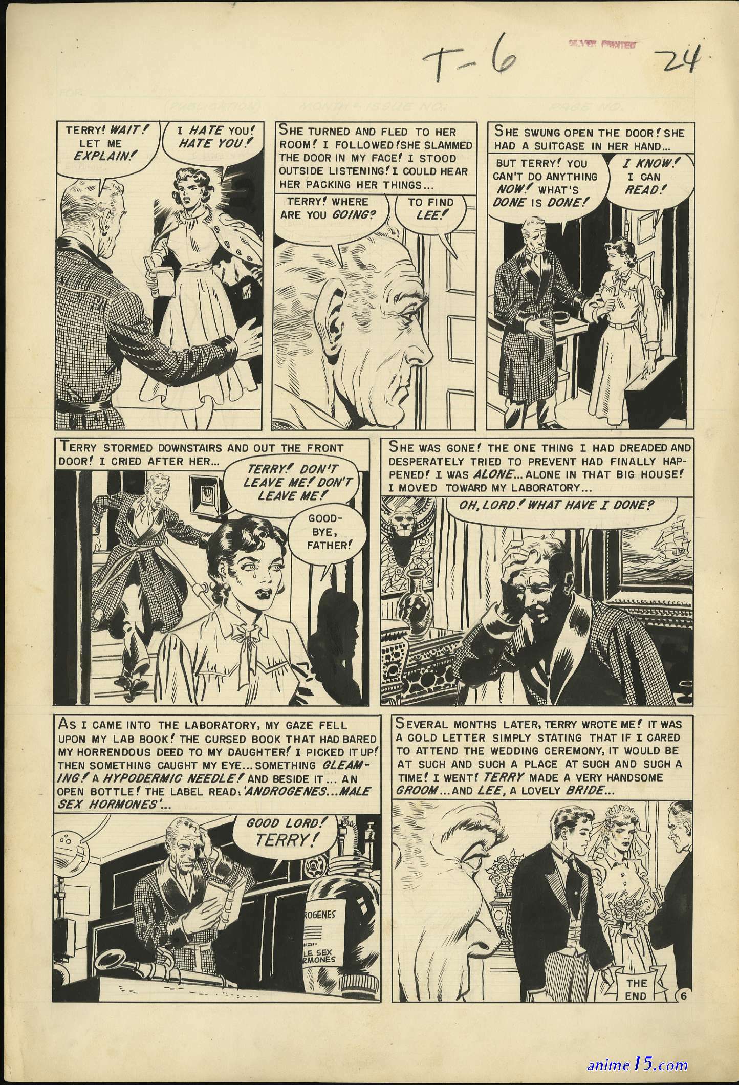 feminization forced anime comic