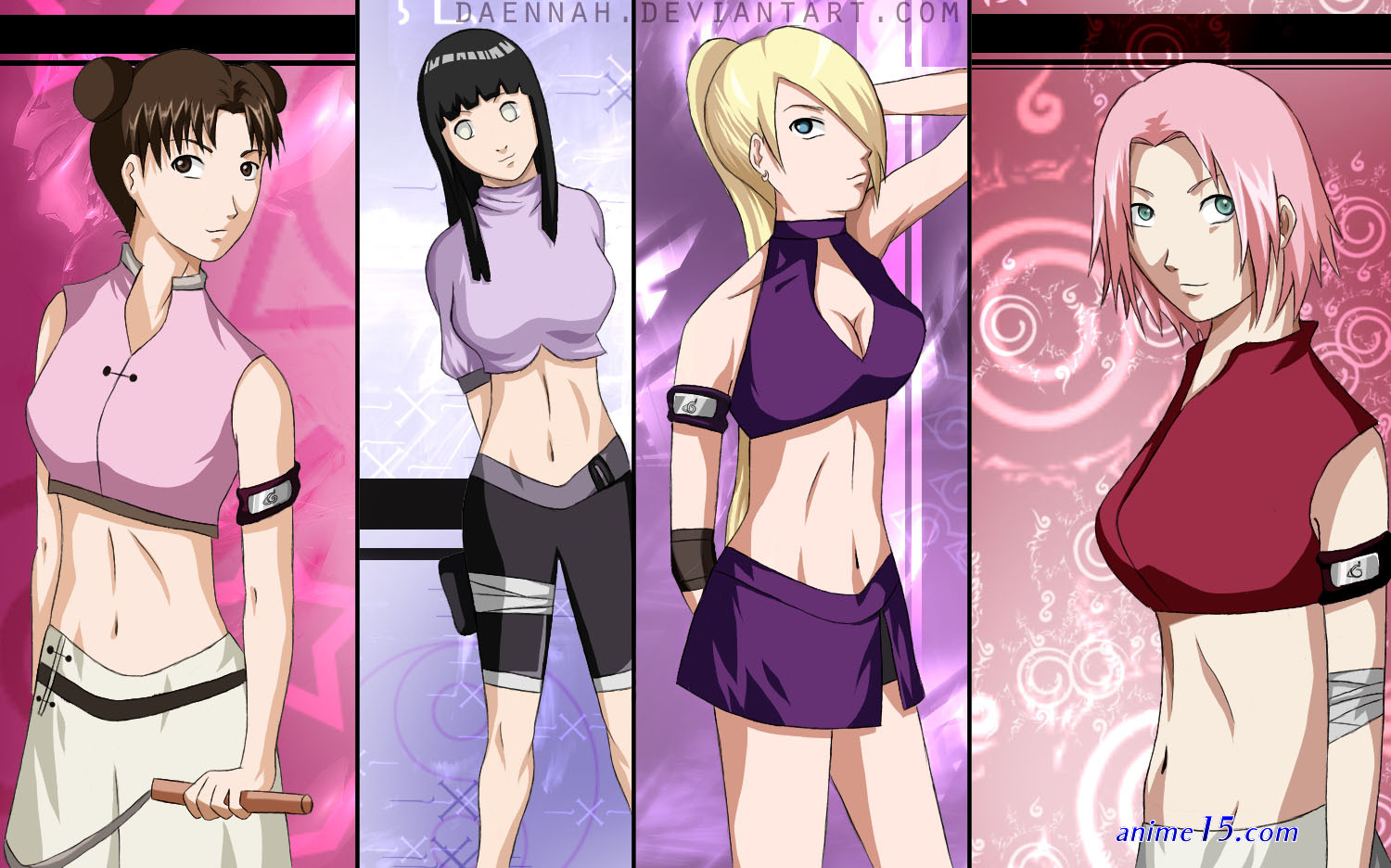 fem naruto all girl but naked sex anime