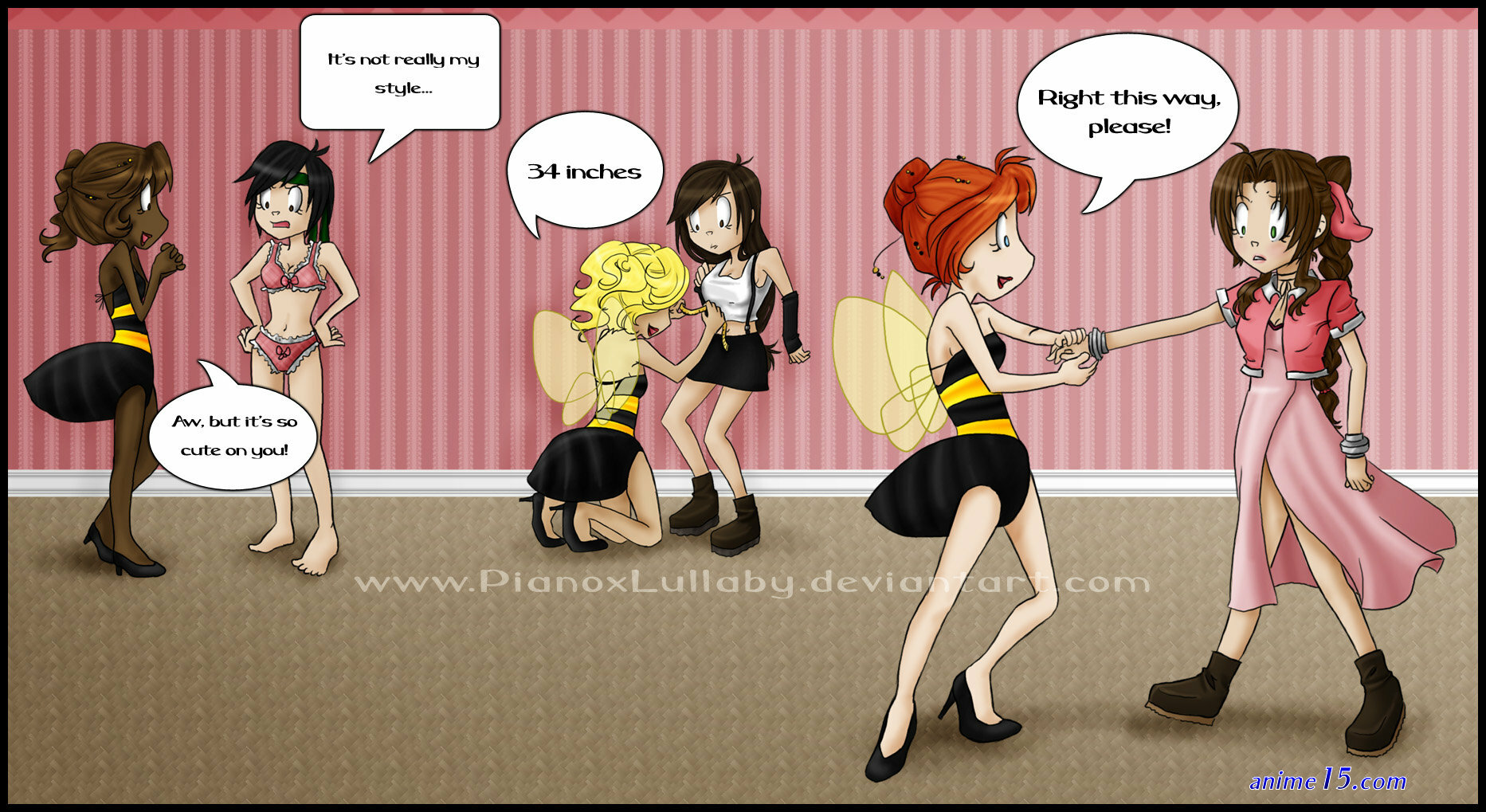 feminization forced anime comic