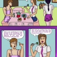 feminization forced anime comic