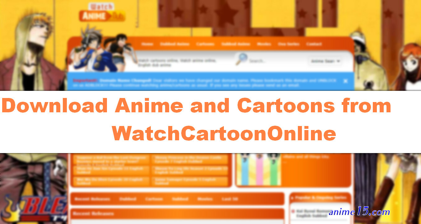 watch cartoon and anime