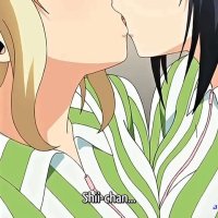 anime lesvians yuri kissing nude