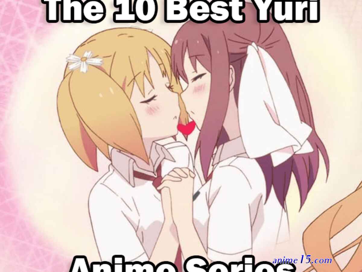 anime lesvians yuri kissing nude