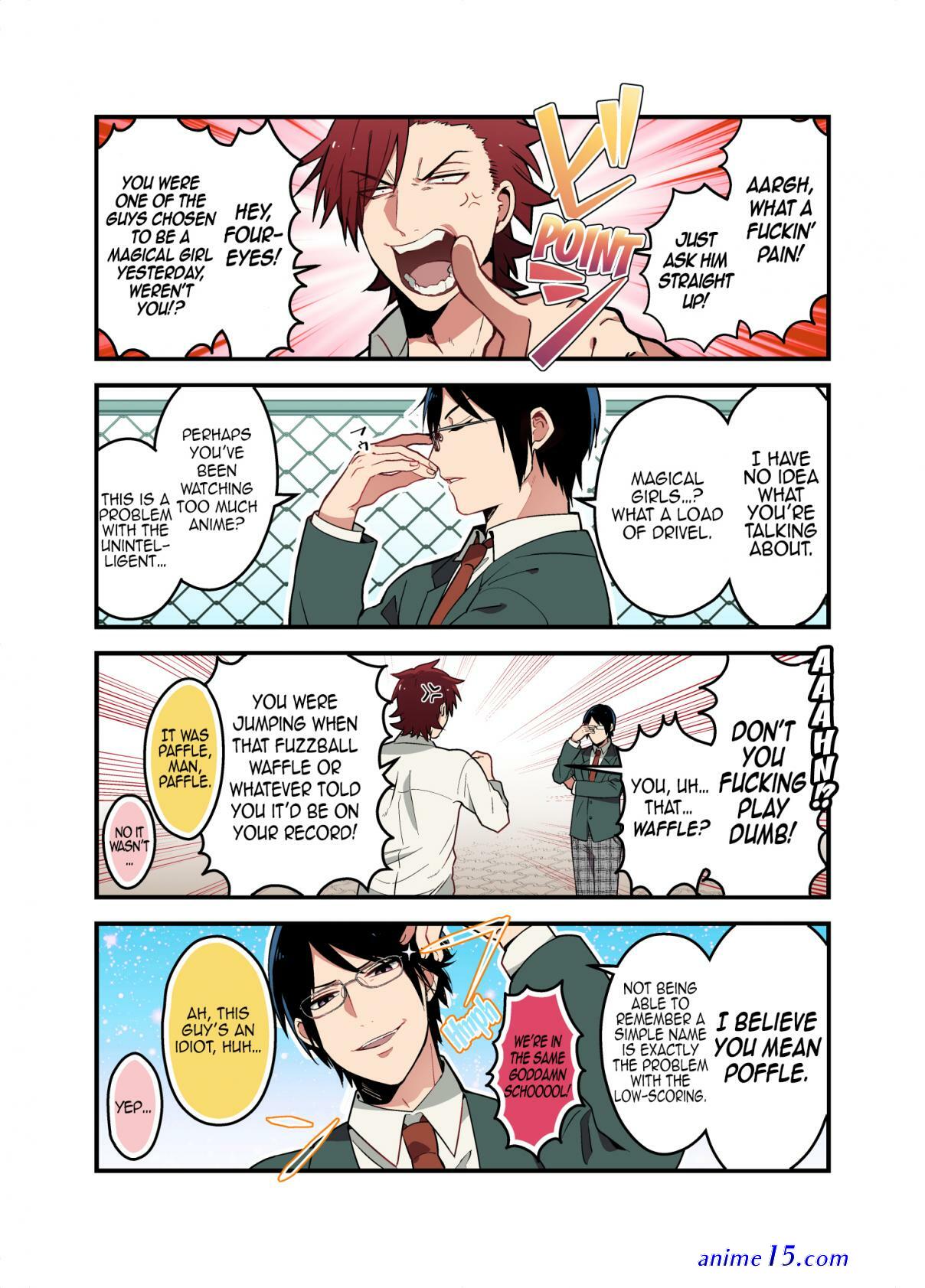 mahou shoujo danshi koukousei