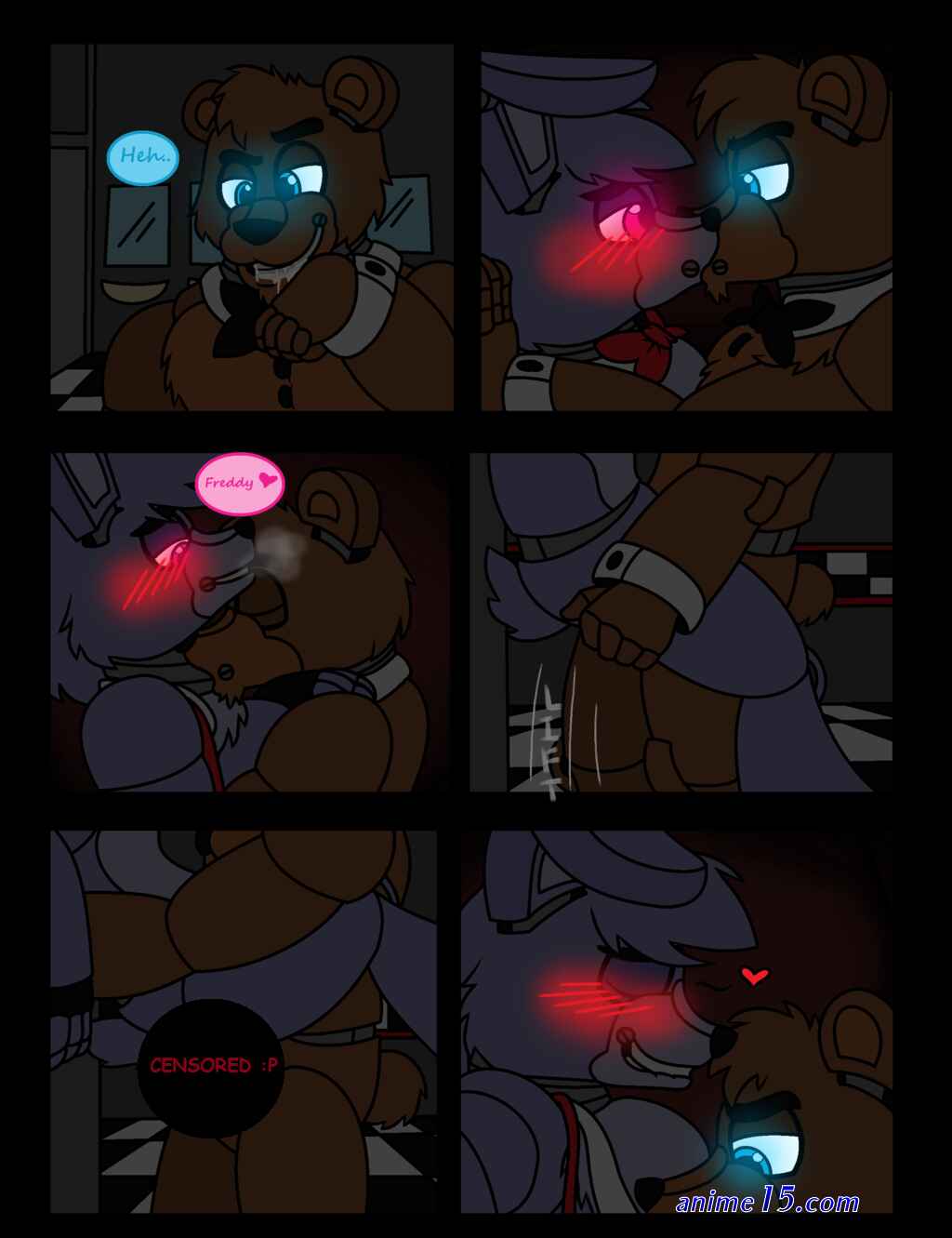 five nights at freddy s porno comics