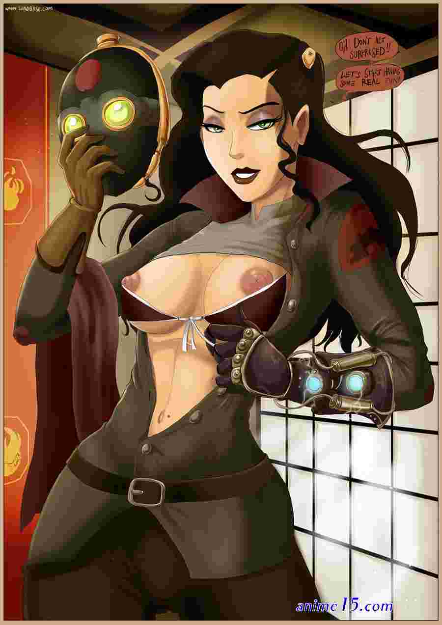 korra girls night out sexy tits comics