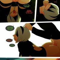 nier automata 2b and 9s hentai comic sinnercomics