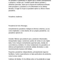 el delicios0 trabajador de tiempo parcial de la panadería
