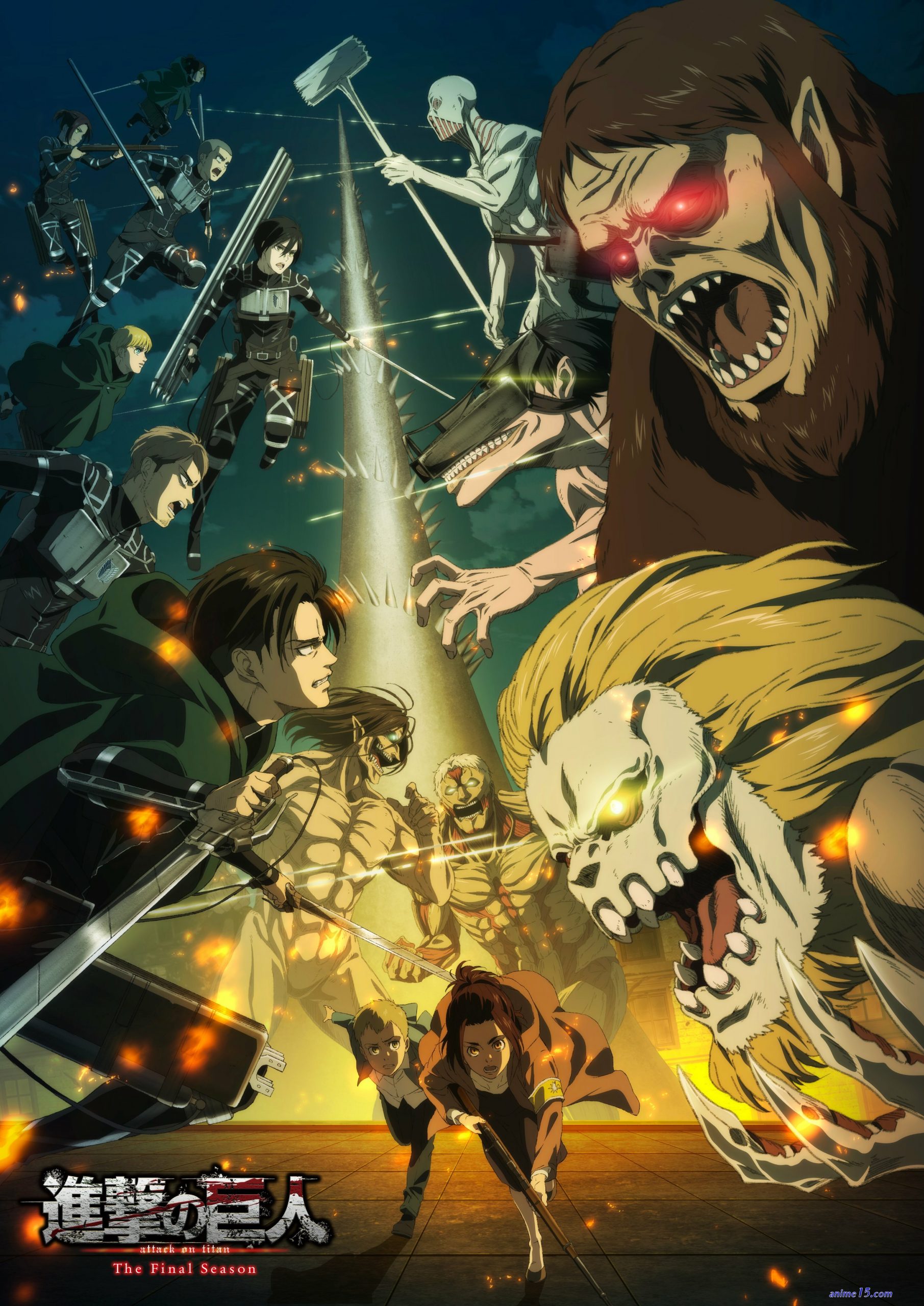 attack on titan season 5 watch online