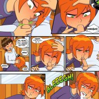 ben 10 x gwen porn comics