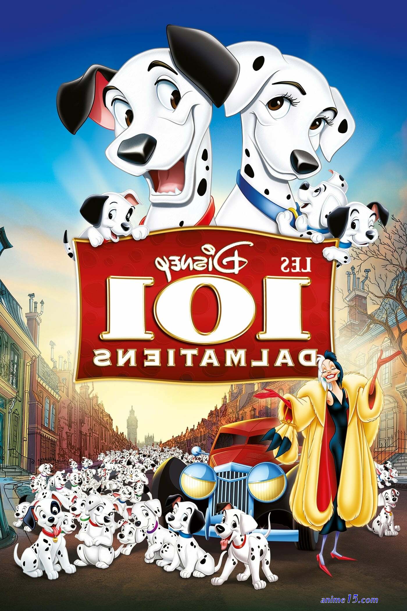 les 101 dalmatiens dessin animé streaming