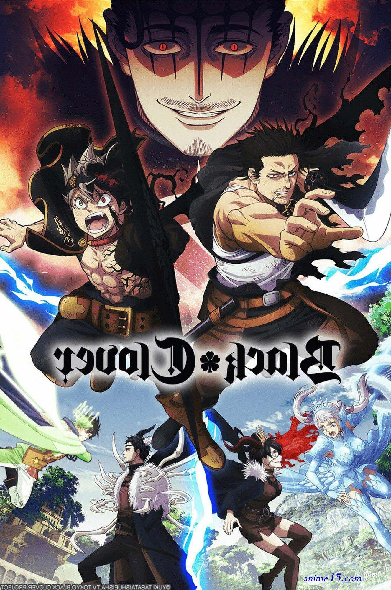 todos os epsodios de black clover oline