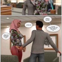 hijab mom son comics