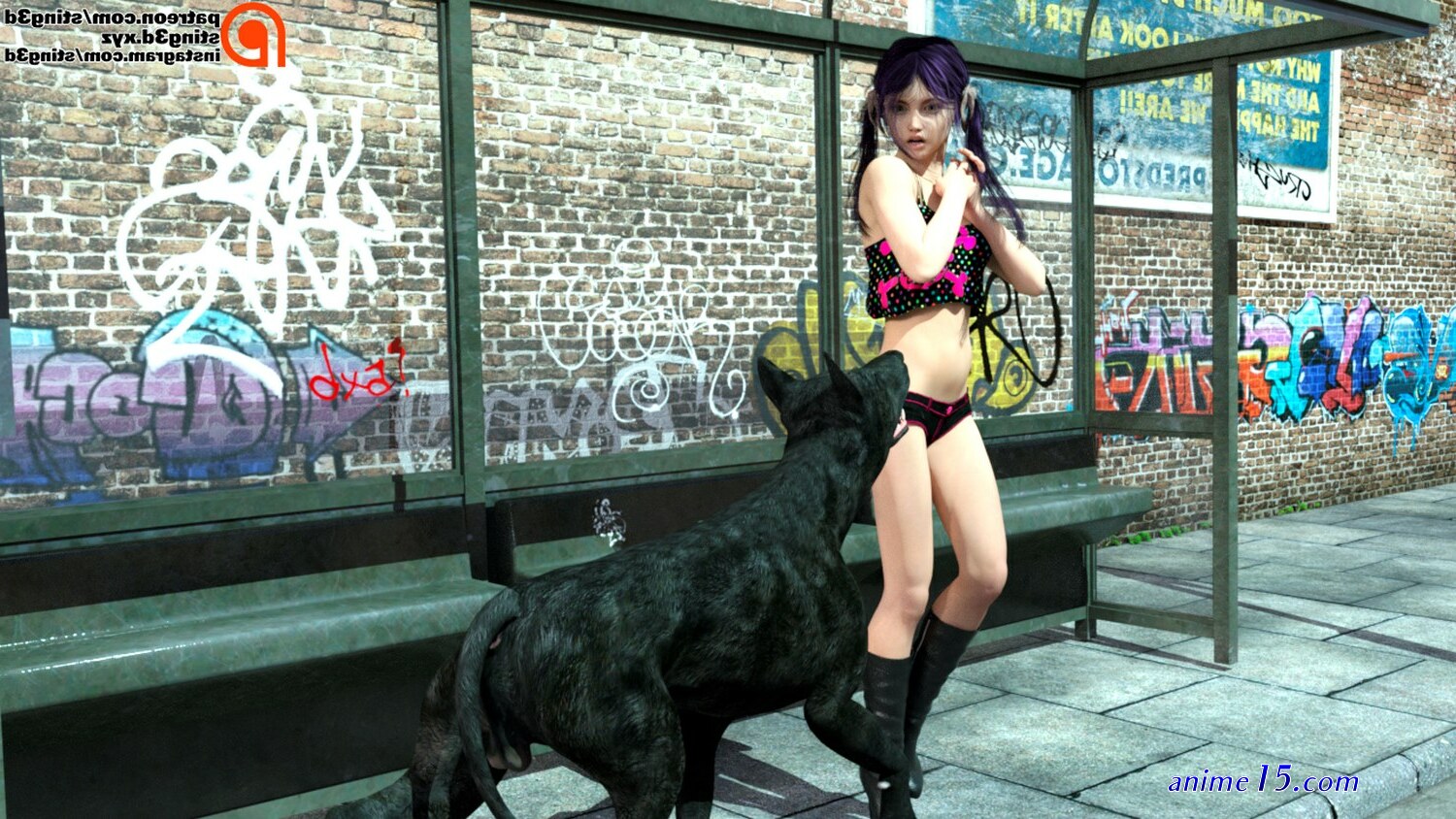 sting3d bestiality fuck
