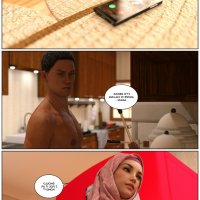 hijab mom son comics