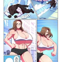 comics of girls with big breasts in bikinis