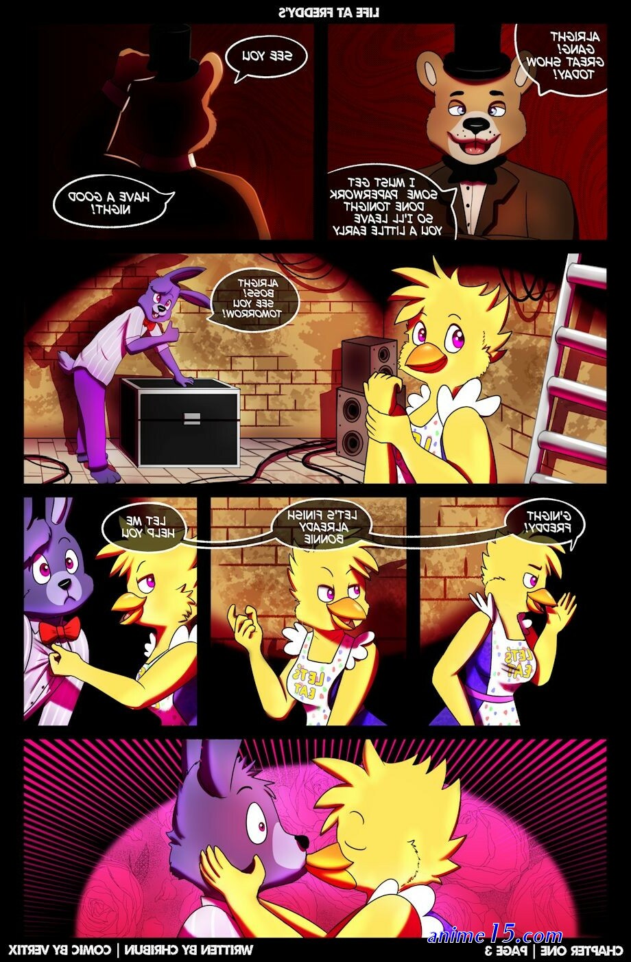 comics fnaf porno