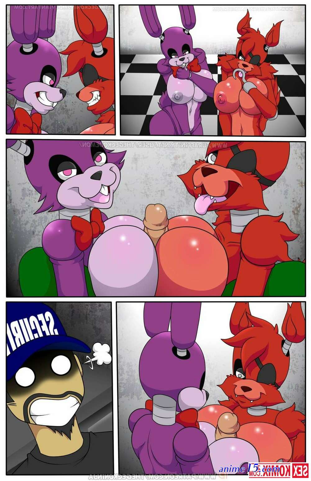 comics fnaf porno