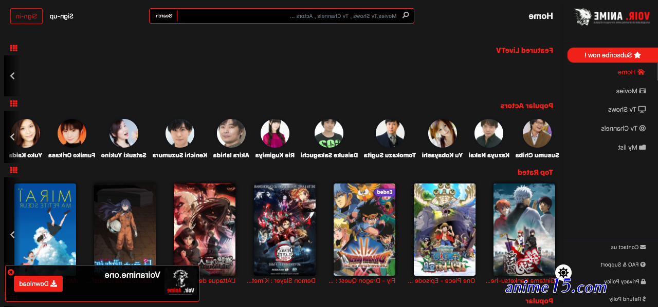voiranime 1 de l anime en france
